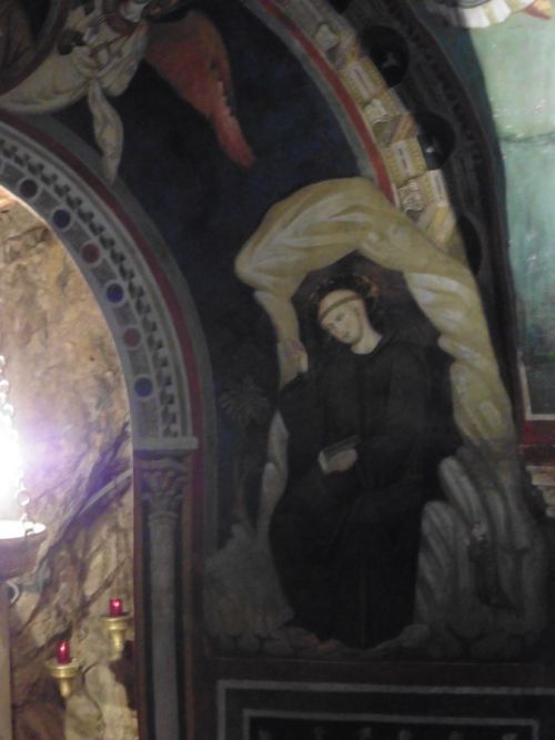 St Benoit dans sa grotte.JPG